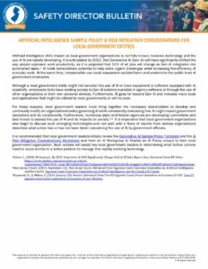 Sample Msi Risk Assessment MSI SD Bulletin Artificial Intelligence Sample Policy & Risk Mitigation ...