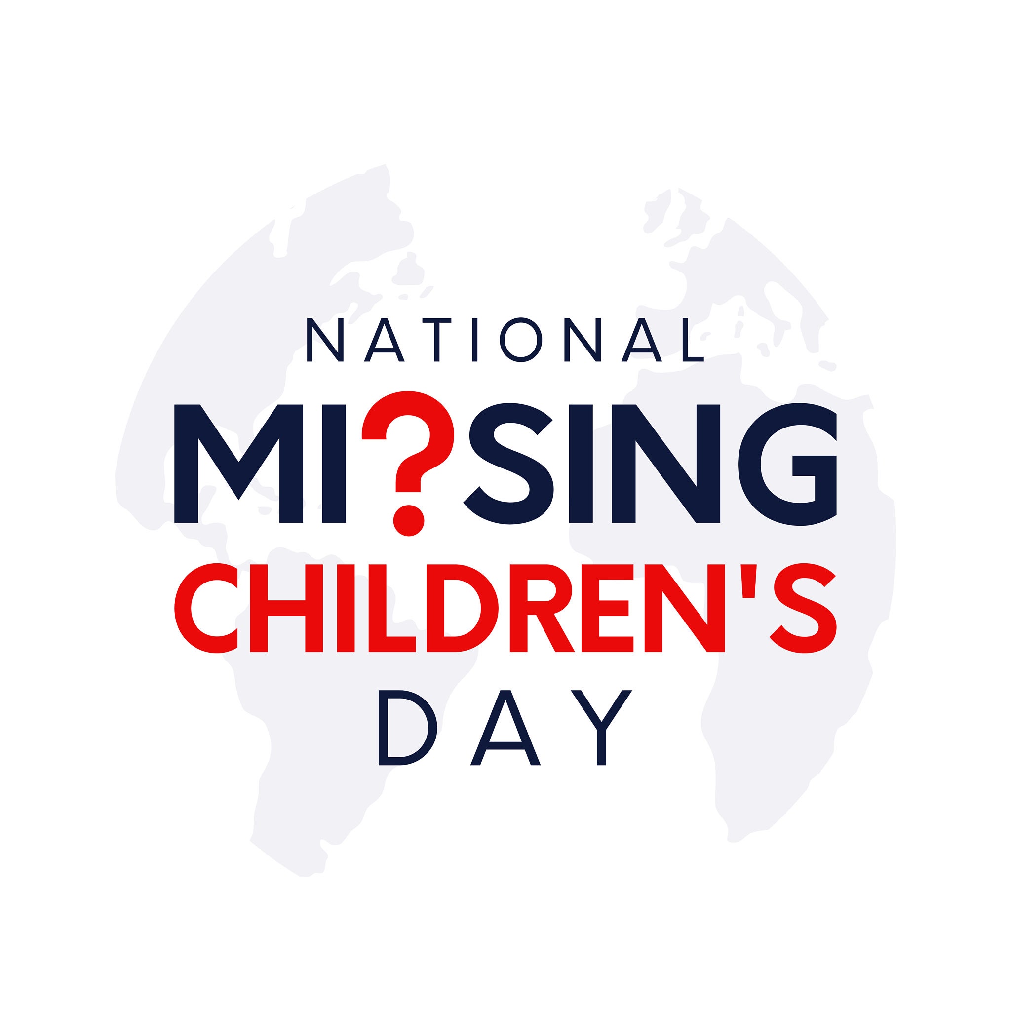 National Missing Childrens Day logo