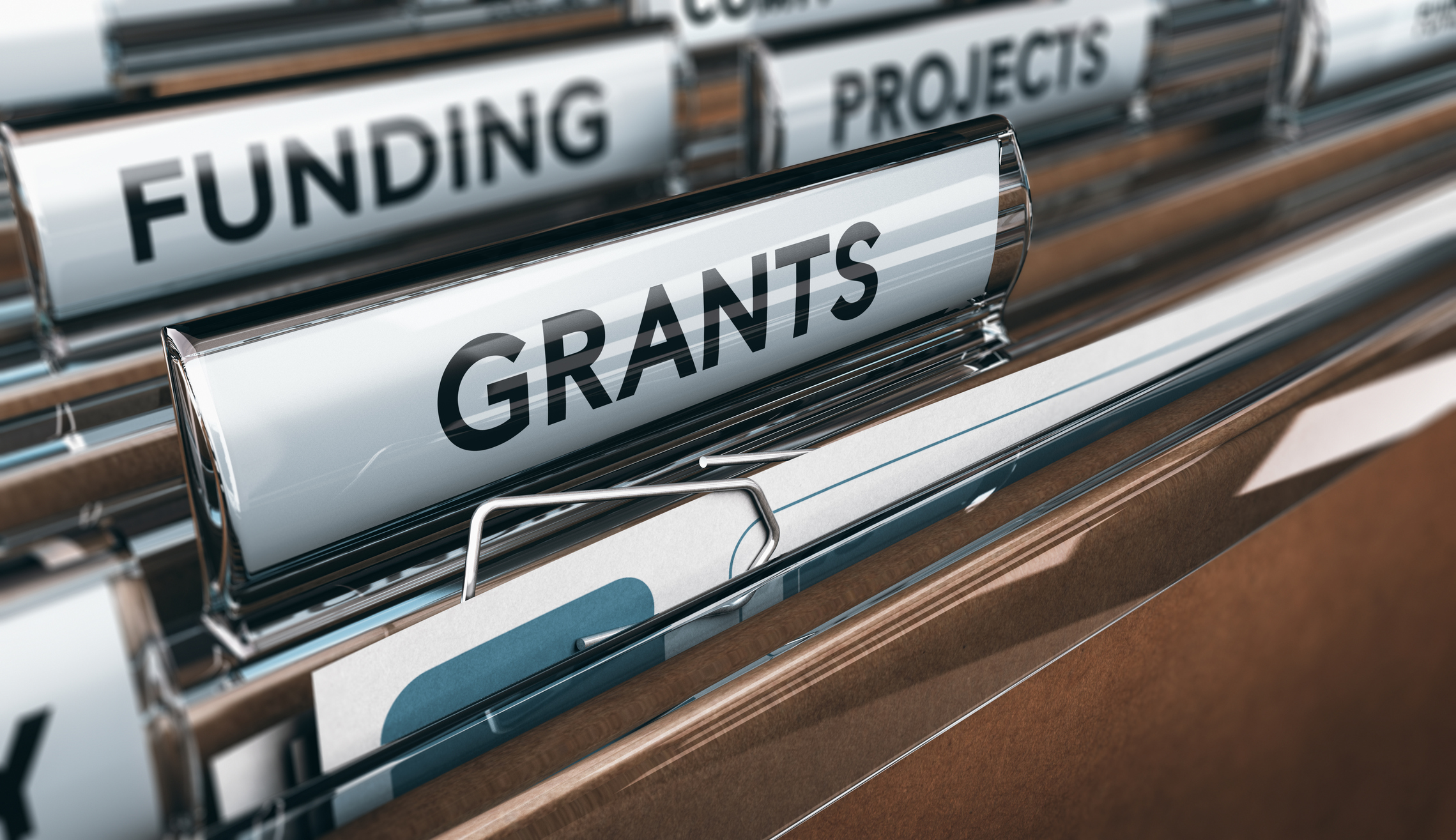 folder with grants
