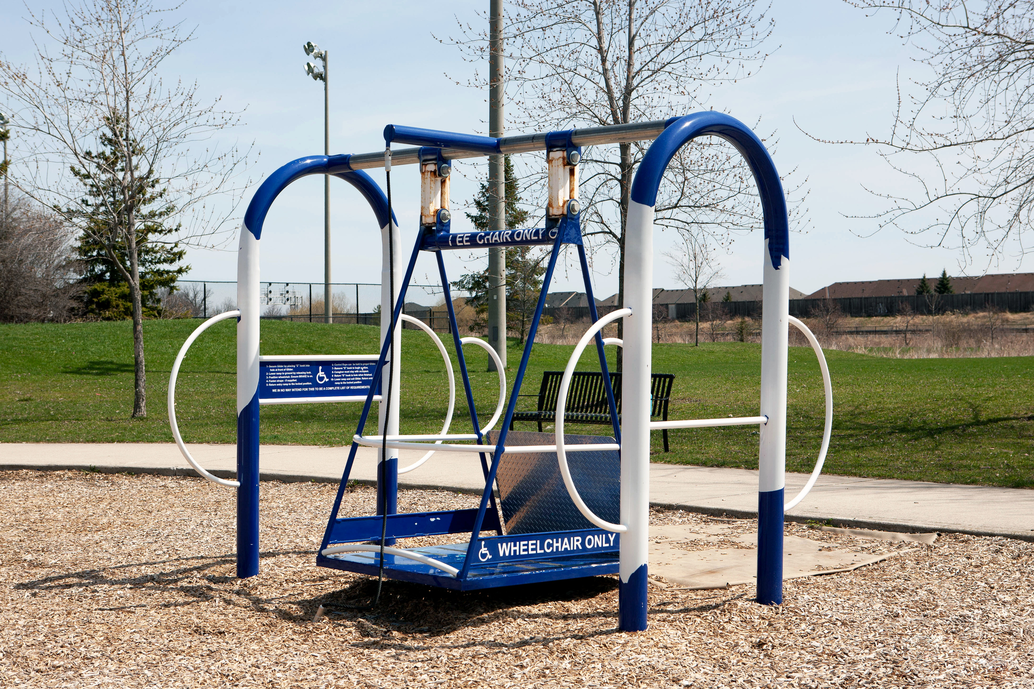 Accessible Wheelchair Swing – Inclusive Playground Equipment